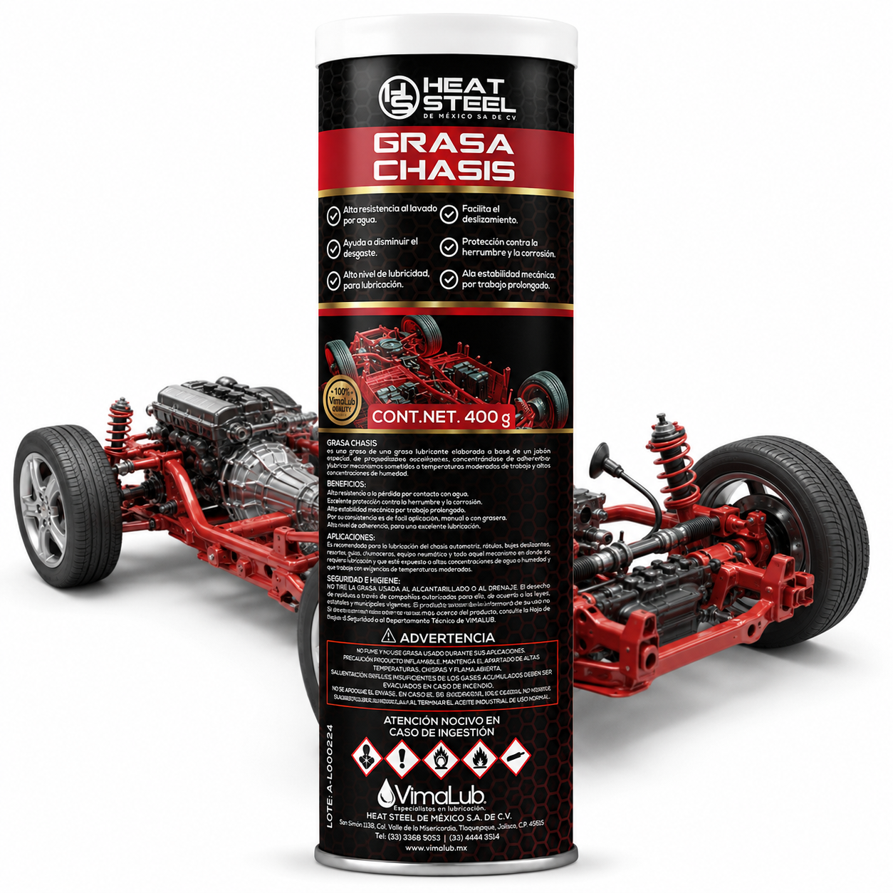 Grasa para Chasis Antifricción – 400 g